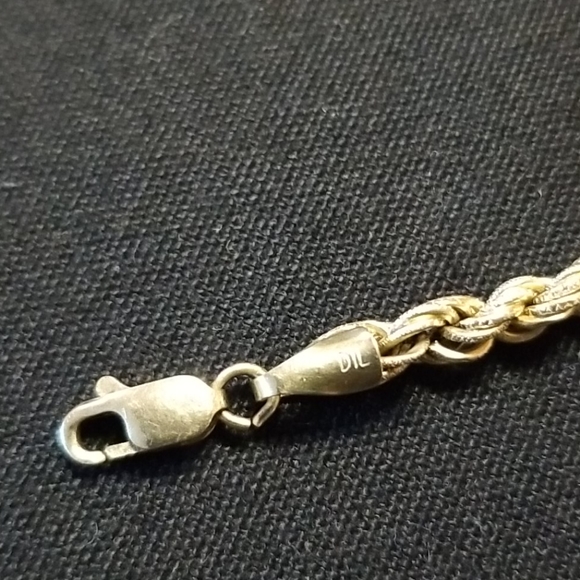 Diamond Cut Rope Bracelet - Picture 4 of 8